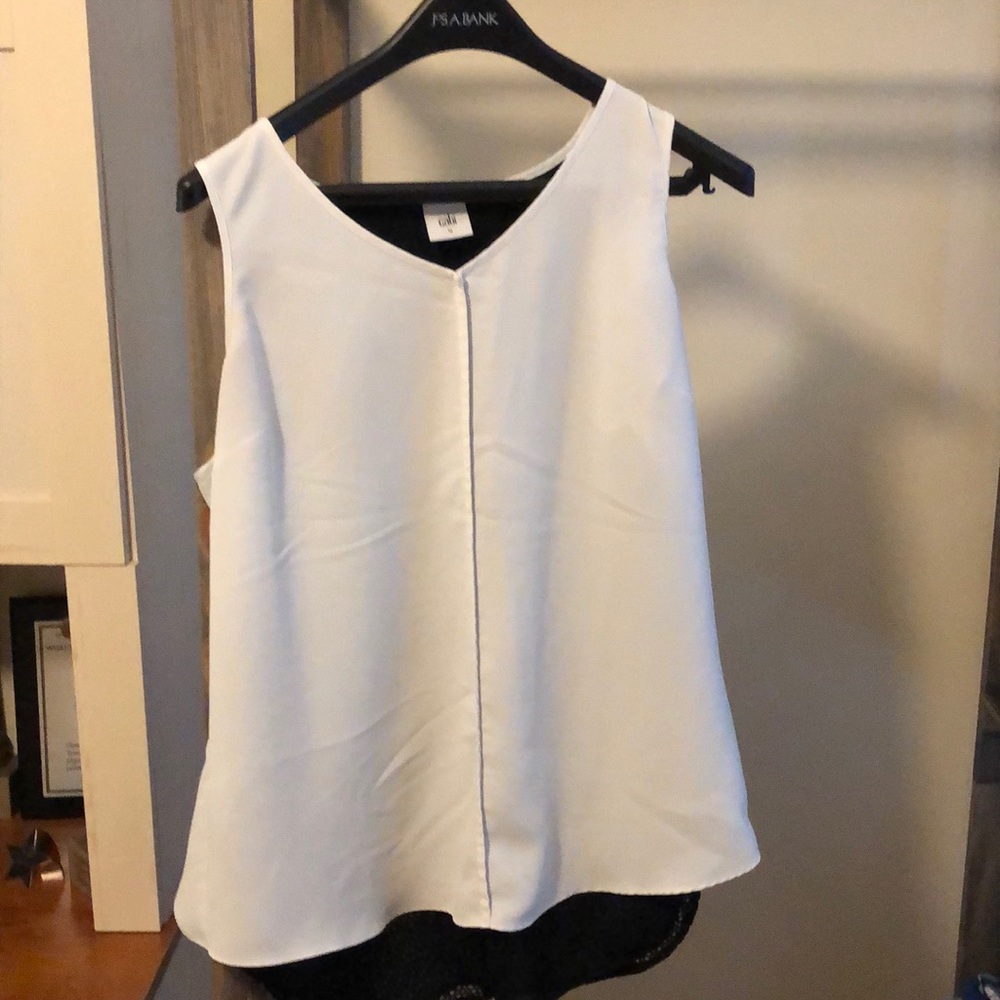 CAbi Domino Blouse- Large